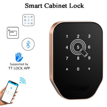 Smart Cabinet Lock Locker Keyless Drawer lock TTLOCK Phone Remote Control Bluetooth RFID Electric Lock