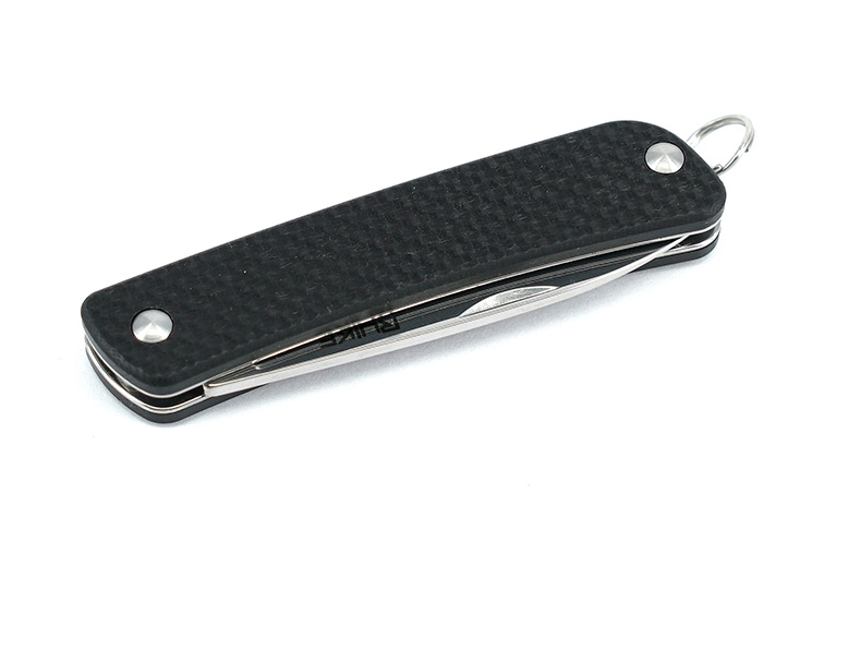 Mack Walker SRM WA611 Mini EDC Pocket Folding Knife Keychain knife 12C27 Steel Blade G10 Handle with Keyring