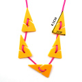 10 Pieces Orange and Yellow Triangle Shaped PVC Line Arrow Markers for Scuba Diving Cave Wreck Dive