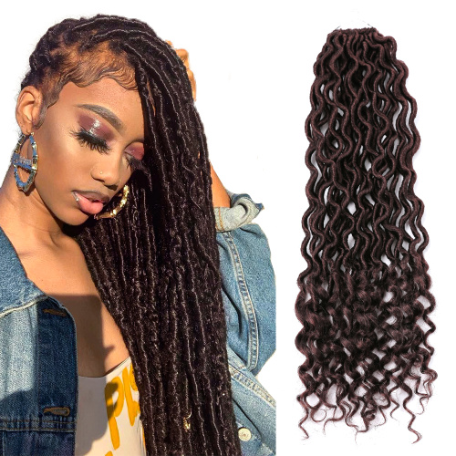 Curly Goddess Locs Crochet Hair For Black Women Supplier, Supply Various Curly Goddess Locs Crochet Hair For Black Women of High Quality