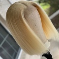 straight blonde bob wig