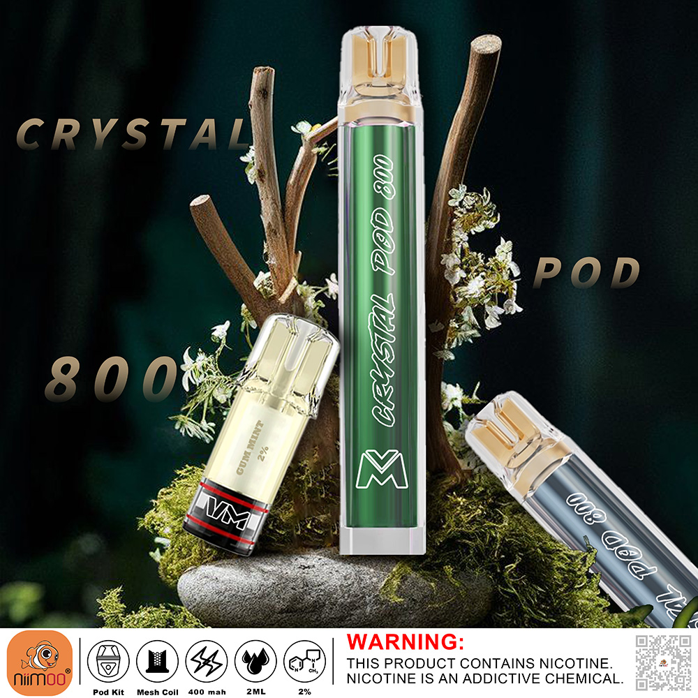 Crystal Pod Kit Vape 800 Puffs