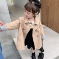 New Fashion Baby Girls Boys Trench Cotton Long Kids Windbreak Jacket Autumn Spring Child Dust Coat Baby Outwear Clothes 1-12Y