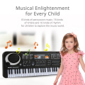 61 Keys Electronic Organ USB Digital Keyboard Piano Musical Instrument Kids Toy with Microphone electric piano for children kids