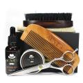 BellyLady Men 100% Natural Organic Beard Oil Beard Comb Styling for Men Beard Groomed Beard Growth Care Set Smoothing Beard Care