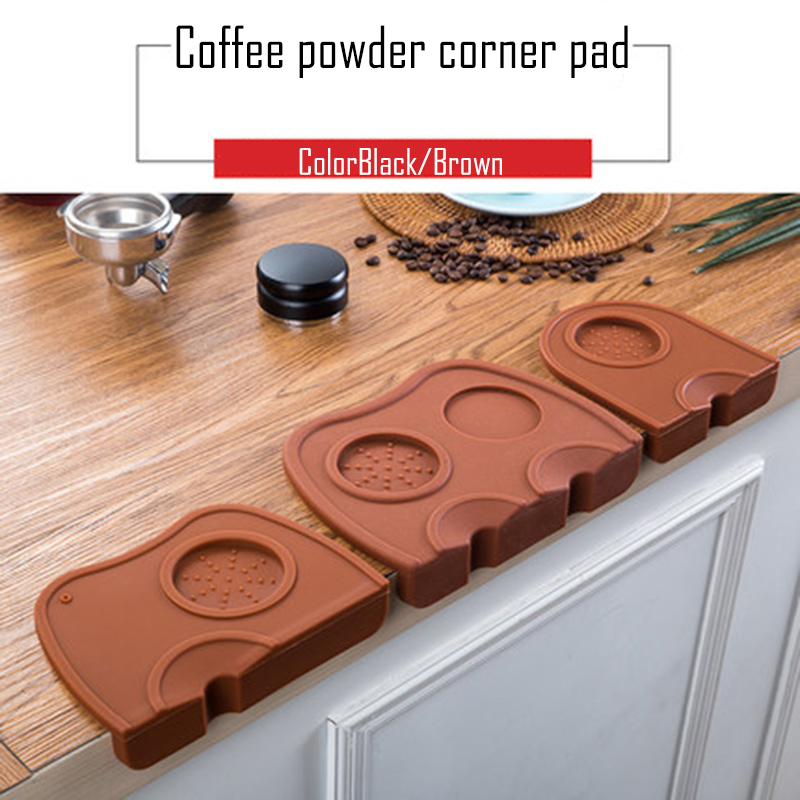 Barista Coffee Anti-skid Mat Espresso Latte Art Pen Tamping Holder Pad Coffeeware Tampers Coffee Grind Soft Silicone Mat#6