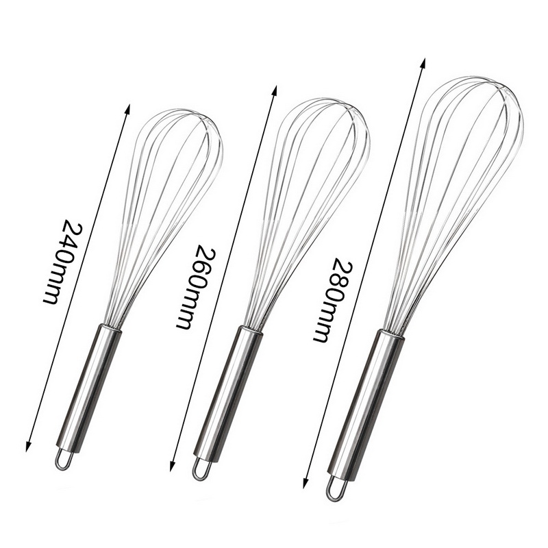 Semi- Egg Beater 304 Stainless Steel Egg Manual Hand Mixer Self Turning Egg Stirrer Kitchen Accessories Egg Tools