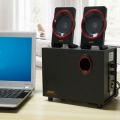 Wood Computer Speakers High Quality 2.1 For Smartphone 3.5 mm Stereo Bass Speakers Hi Fi Boxes Laptop Desktop USB PC speakers