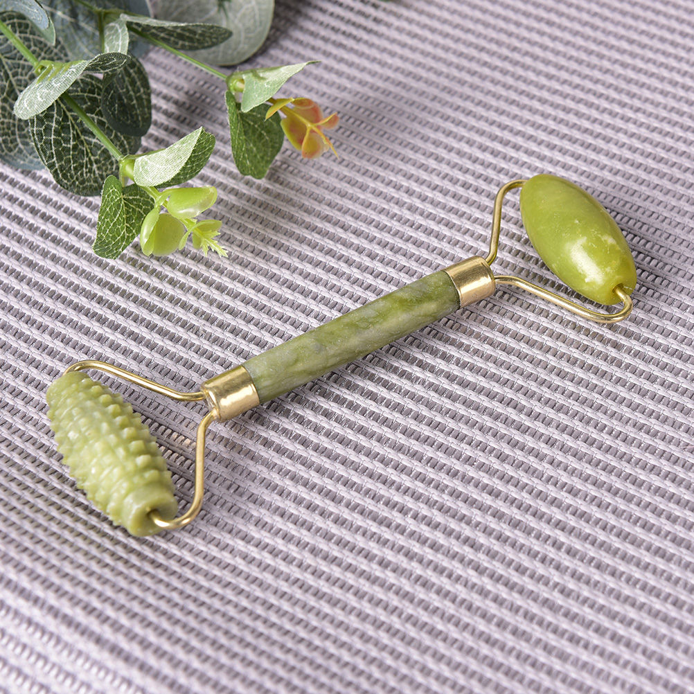 Jade Facial Massage Roller Face care Anti Wrinkle Healthy Face Body Head Foot Massage Tool