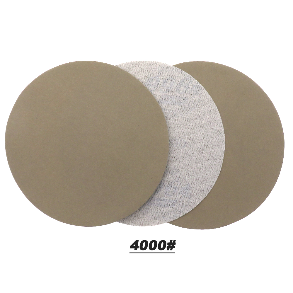 25PCS 125mm /5'' Inch Sanding Discs Hook Loop SandpaperGrit 1000 /2000 /3000/ 4000/ 5000 Round Sandpaper Disk Sand Sheet