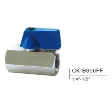 Brass mini ball valve CK-B600FF 1/4