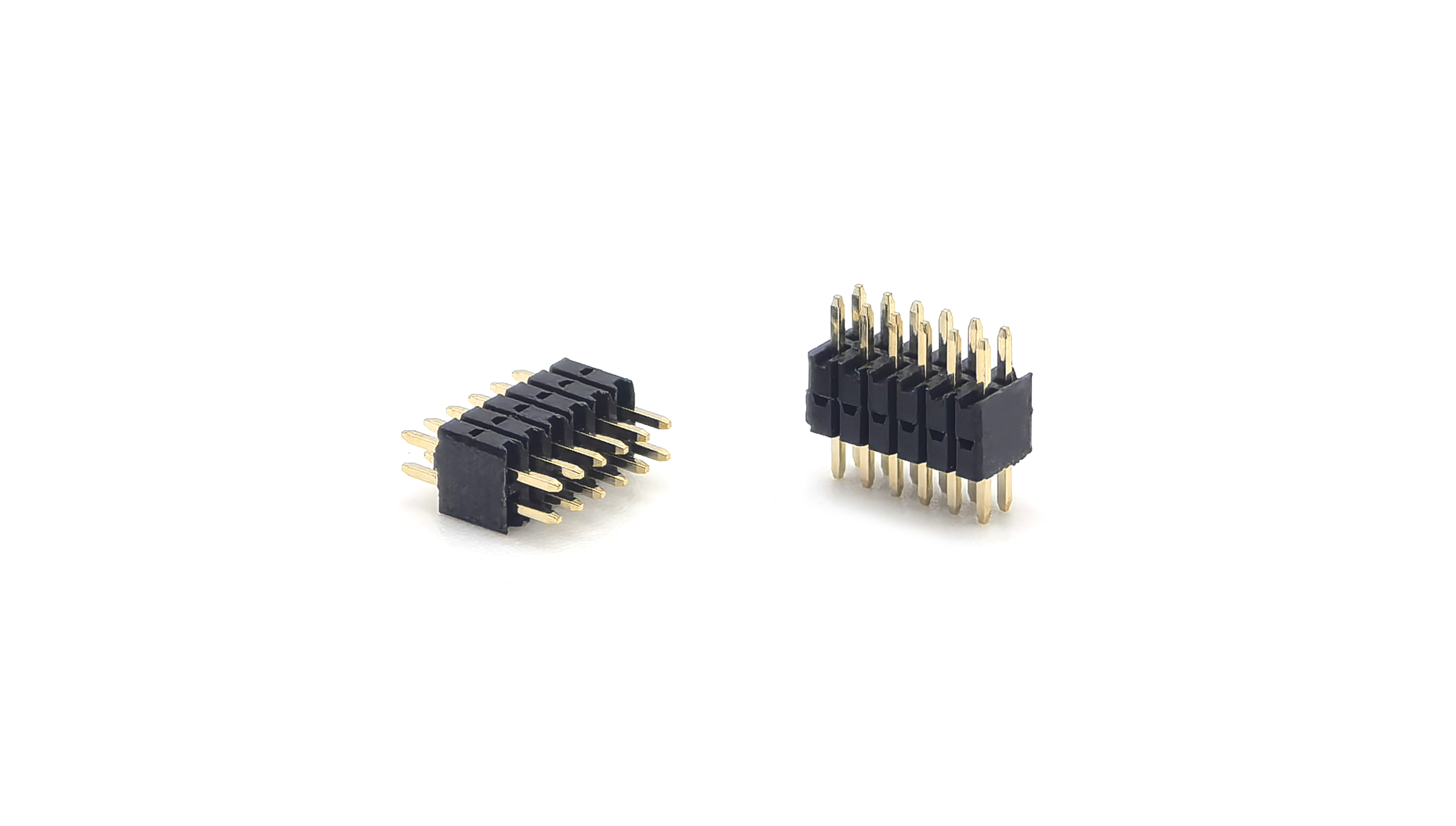 1.27mm pin header black