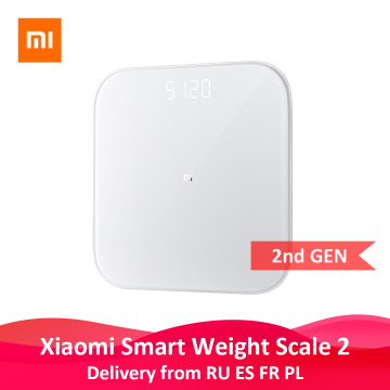 Original Xiaomi Mi Smart Weight Scale 2 Health Weighting Scale Bluetooth 5 Digital Scale Support Android 4.3 iOS 9 Mifit APP