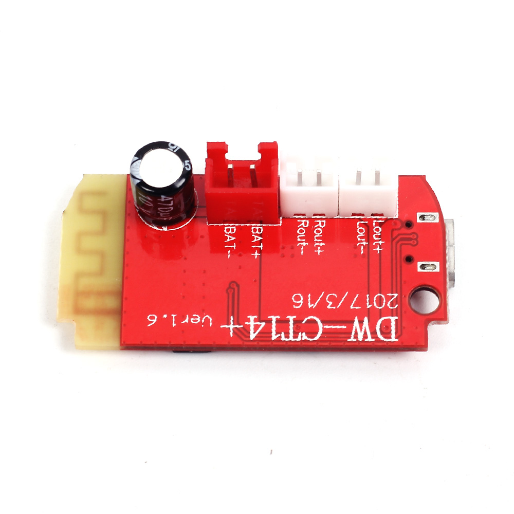 Stereo Bluetooth Power Amplifier Board Module 5V 5W+5W Mini with Charging Port for Refitting Idle Sound Box CT14 Micro 4.2