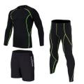 Tight trousers men's sports uniforms basketball leggings running speed dry breathable elastic pants