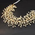 Faux Pearl Hair Accessories Pendant Bridal Headdress Gold Leaf Branch Wedding Hair Accessories Wedding Headwear Accessories.