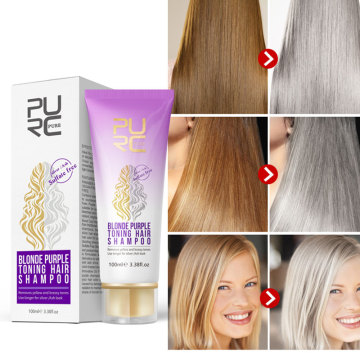 Professional Blonde Hair Purple Shampoo Revitalize Blonde Bleached Highlighted Shampoo Hot Sale