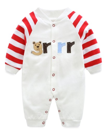 2020 Mother Newborn Baby Boys Girls Clothes 0-12 Months Cotton Romper Long Sleeve Cartoon Design Spring Autumn Cute Style Cloth