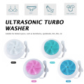 Travel Vibration Laundry Cleaner Washer Mini Ultrasonic Turbine Washing Machine Turbines Washer Convenient Laundry