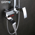 GAPPO Shower Faucets bath tub faucet bathroom faucet mixer basin faucets basin sink tap Sanitary Ware Suite