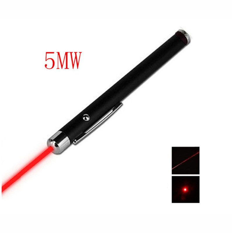 Red Laser Pointer Pen Mini Round Moon Shape Flashlight Focus Torch Lamp Flashlights LED Laser Pen for Cat Chase Training Toys