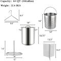 64QT Stainless Steel Stock Pot