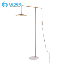 LEDER White Tripod Floor Lamp