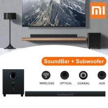 Xiaomi TV bluetooth Speaker SoundBar Subwoofer Home Theater Cinema Wireless Acoustic System Touch Control Electronics Audio