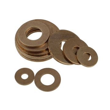 10/50PCS Metric Washers Solid Sealing Brass Flat Washers M2 M10 M3 M4 M5 M6 M8 - M20