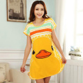 Summer Cute Cartoon Women Sleepwear Leisure Short Sleeve Printing Nightdress Women's Nightgown Sleepwear Night Dress