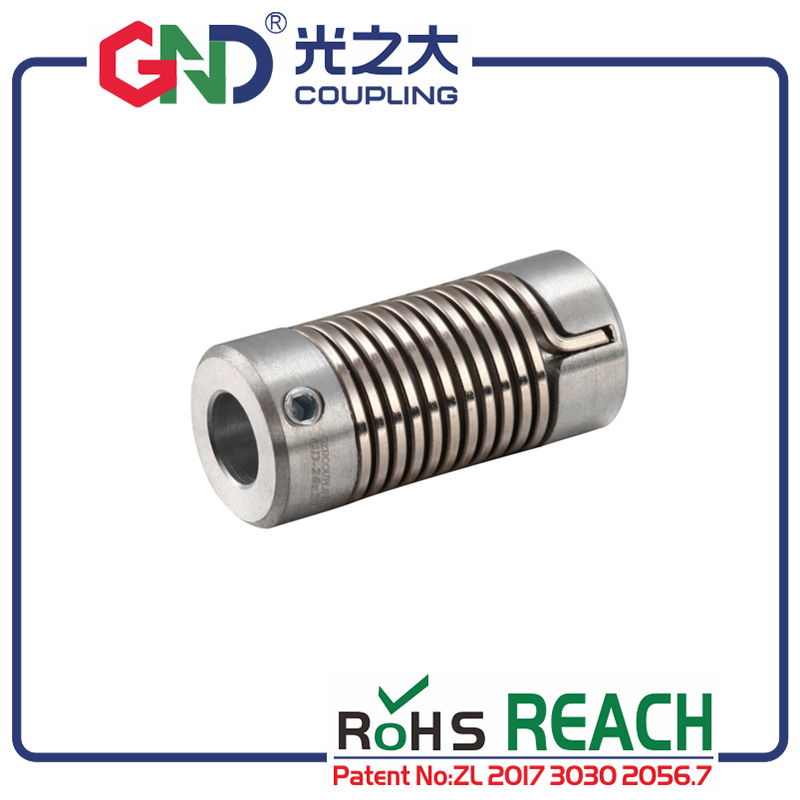 Coupler GND zinc alloy material flexible shaft couplings for micro motor and encoder coupling servo motorshaft