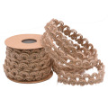 5Meter Jute Burlap Rope Braid Hemp Lace Gift Wrapping Ribbons DIY Handmade Craft Vintage Rustic Wedding Party Decor