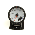 2.5" 60MM Fuel Pressure Gauge Meter White Face With Logo