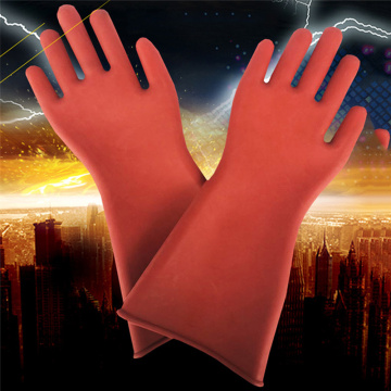 12KV Rubber Electrician Safety Glove Electrical Insulating Gloves 1 Pair Anti-electricity Protect Professional High Voltage