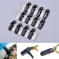 12Pcs Outdoor Awning Clamps Tarp Clips Tie Down Snap Hangers Reusable Tent Canvas Camping Spring Tighten Tent Accessories