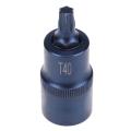 Torx Screwdriver Bit 1/2 Socket Bits Adapter for Screwdrivers T20 T25 T27 T30 T35 T40 T45 T50 T55 T60 T70 Drive Socket Tool