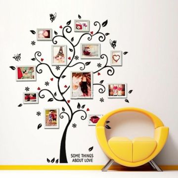 DIY Photo Frame Family Tree Removable Wall Art Stickers Vinyl Decal Home Decor