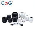 CG 10pcs BLack Color Water-proof Nylon Plastic Cable Gland Connector for 3-21mm Cable Wire M12x1.5 M16/18/20/25/32/36/40x1.5