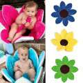 Newborn Baby Bathtub Foldable Flower Blooming Bath Tub Anti-slip Baby Shower Baby Blooming Sink Bath Cushion Skin Bath Pad Mat