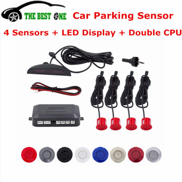 2018 Best Car Auto Parktronic Parking Sensor With 4 Sensors LED Display Reverse Backup Assistance Radar Detector Monitor System