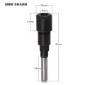 8mm 1/2" 1/4 Shank high quality bits Router Collet Extension Engraving machine extension rod
