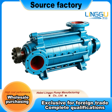 Efficient Horizontal Multistage Pump for Industrial Use