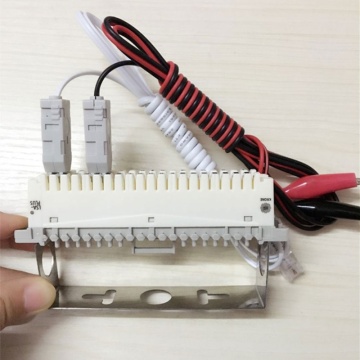 110 Head Alligator Clip RJ11 Voice Module Test Cord Lead For Telecom Patch Panel