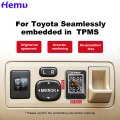 For Honda/Toyota/Nissan/Mazda special-purpose Solar Power Car Tire Pressure Monitor System Warning TPMS With 4 Sensors