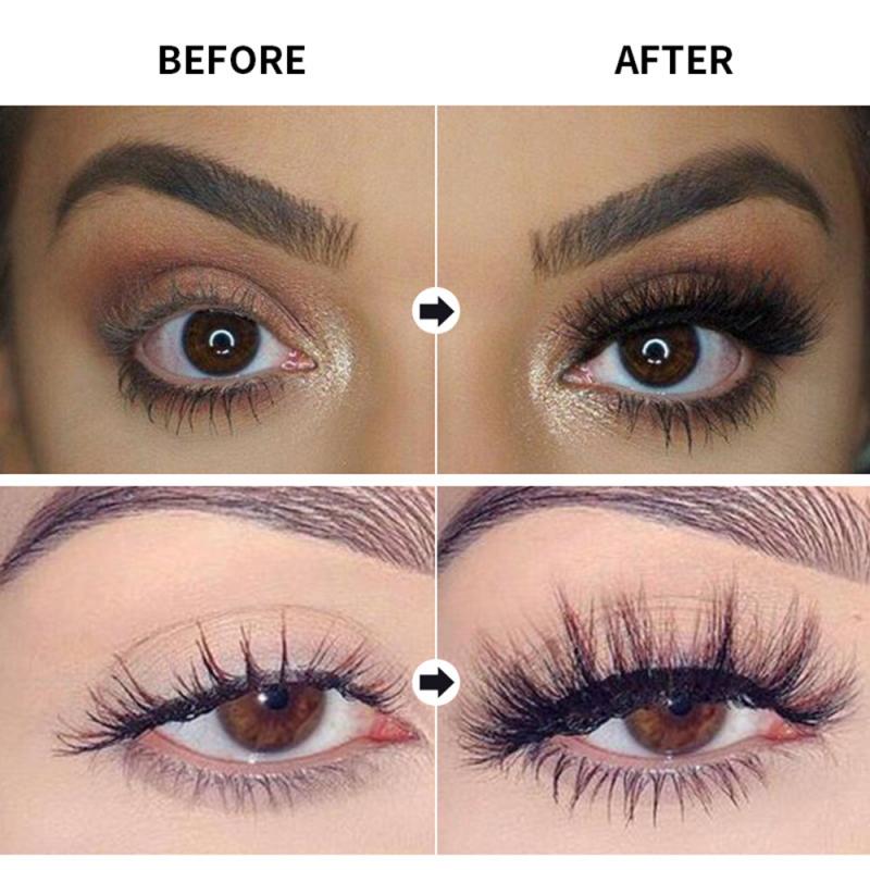 4D Silk Fiber Lash Mascara Waterproof Long-lasting Makeup Eyelash Extension Black Thick Lengthening Eyelashes Cosmetics TSLM1