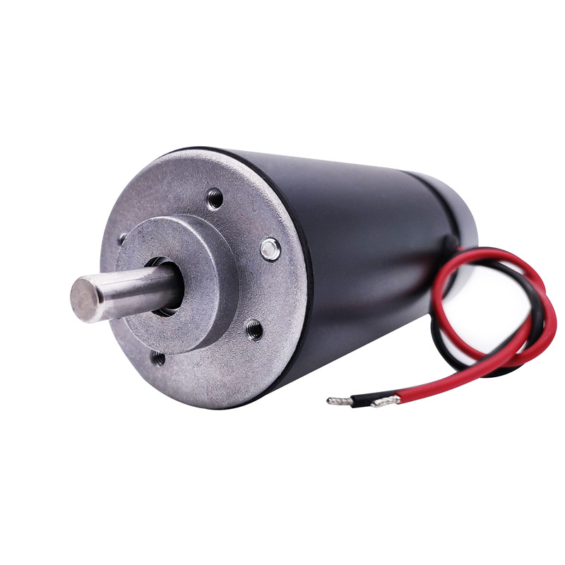 Machine Tool Spindle 200W 300W 400W 500W DC 12-48v dc spindle motor brush air cool for CNC engraving machine