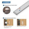 160 LED Motion Sensor Under Cabinet Closet Night Light USB Rechargeable Wall-Mounted Induction Lamp 39.5cm Length