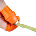 Silicone Thumb Knife Finger Protector Vegetable Harvesting Gears Cutting Plant Blade Scissors Cutting Rings Garden Gloves