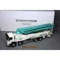 1:50 VOLVO EVERDIGM 52CX-5 Cement Concrete Pump Truck Engineer Machinery Vehicle DieCast Toy Model Collection,Play, Decoration