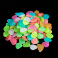 10Pcs Light-Emitting Artificial Pebble Stone Cute Fashion Glow in the Dark Walkway Aquarium Garden Fish Tank Decor Decoration